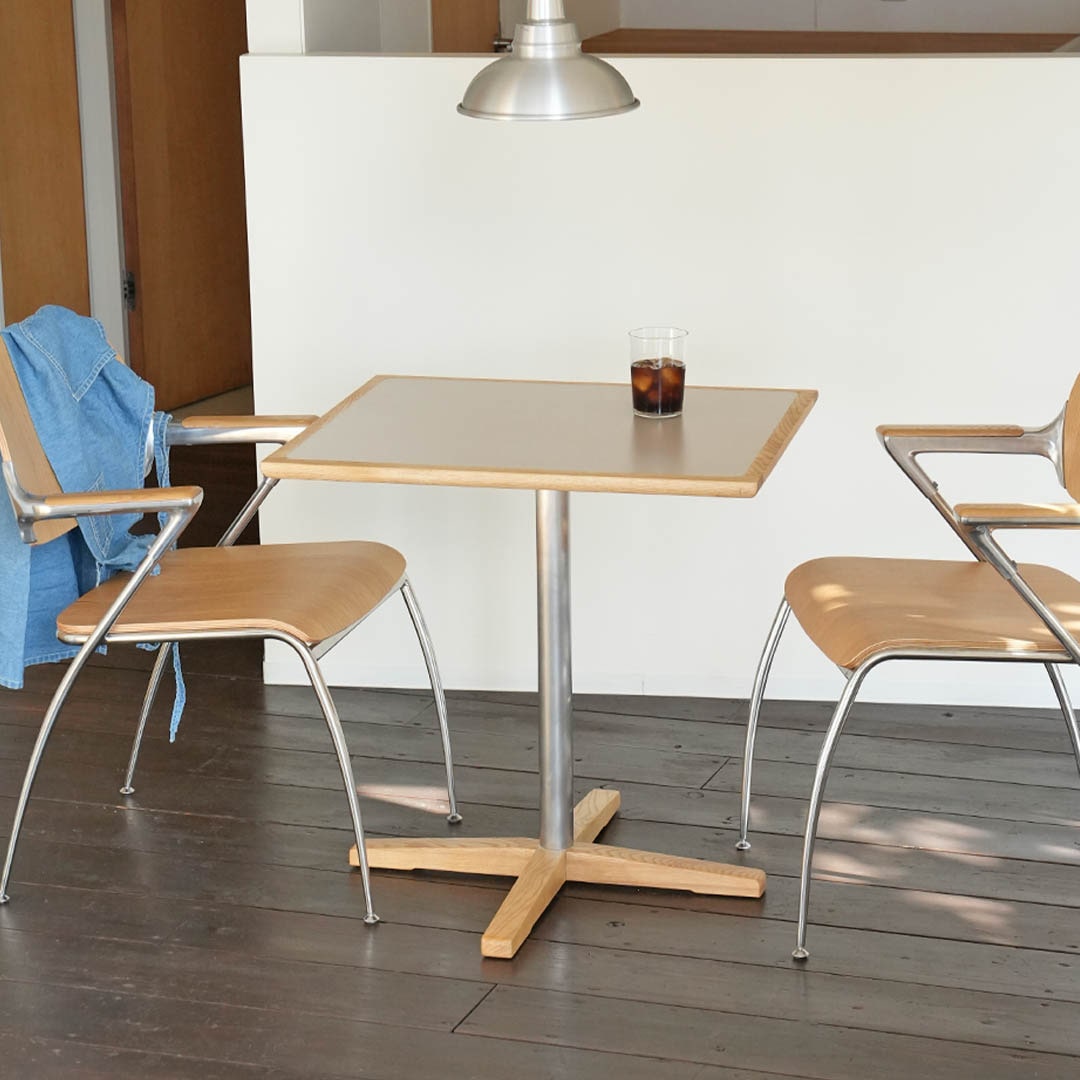 TOFFY CAFE TABLE RECTANGLE LIGHT GRAY