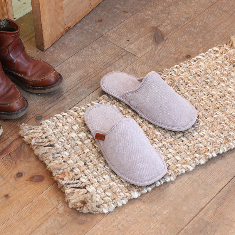 CORDUROY SLIPPERS EV MEN/GRAY