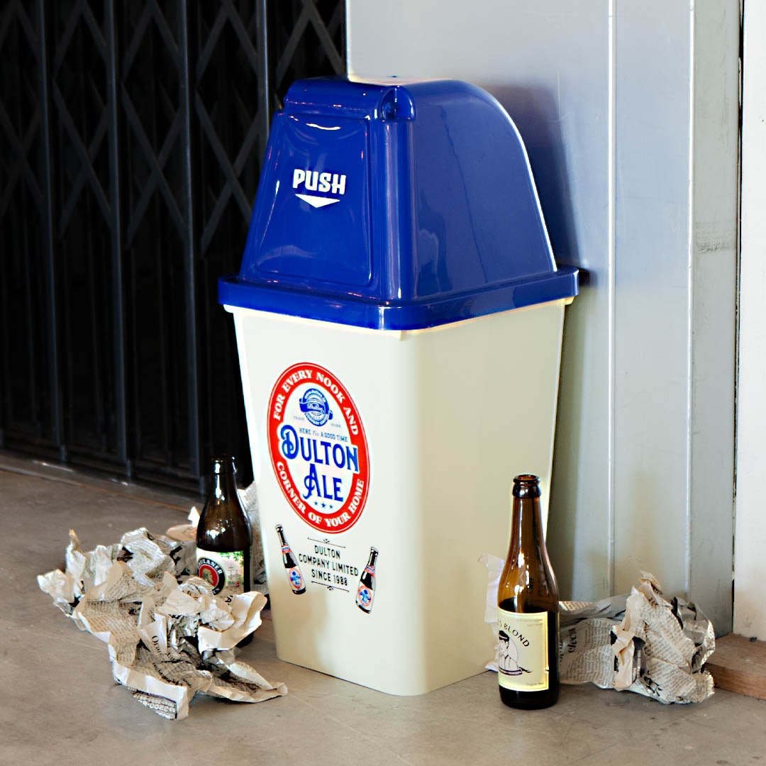 DUST BIN BLUE/NATURAL