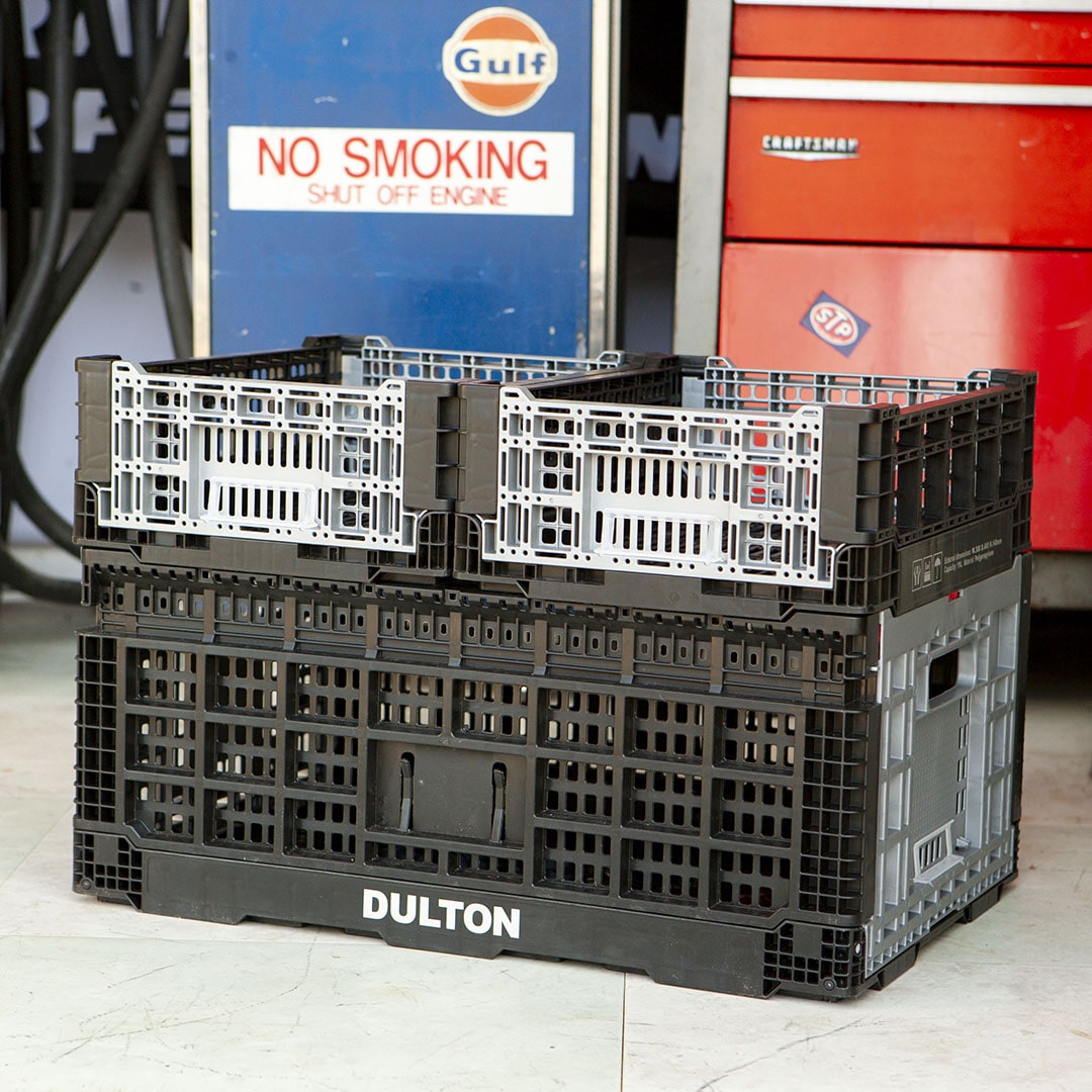 FOLDING MESH STORAGE 11L BLACK/SILVER