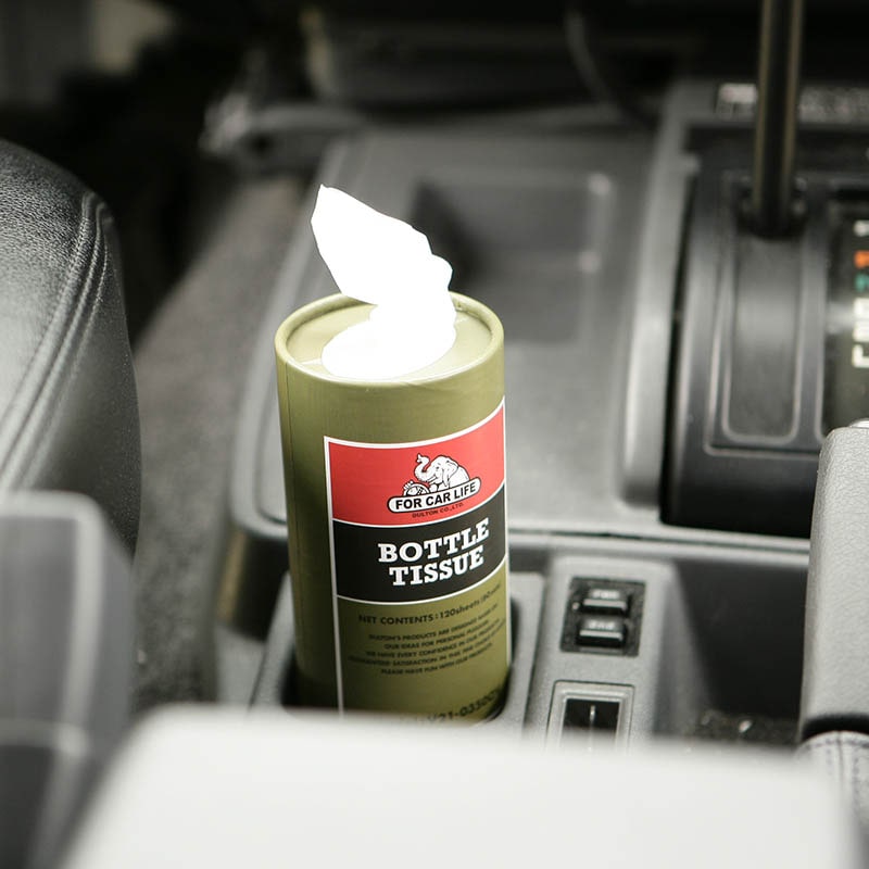 BOTTLE TISSUE OLIVE
