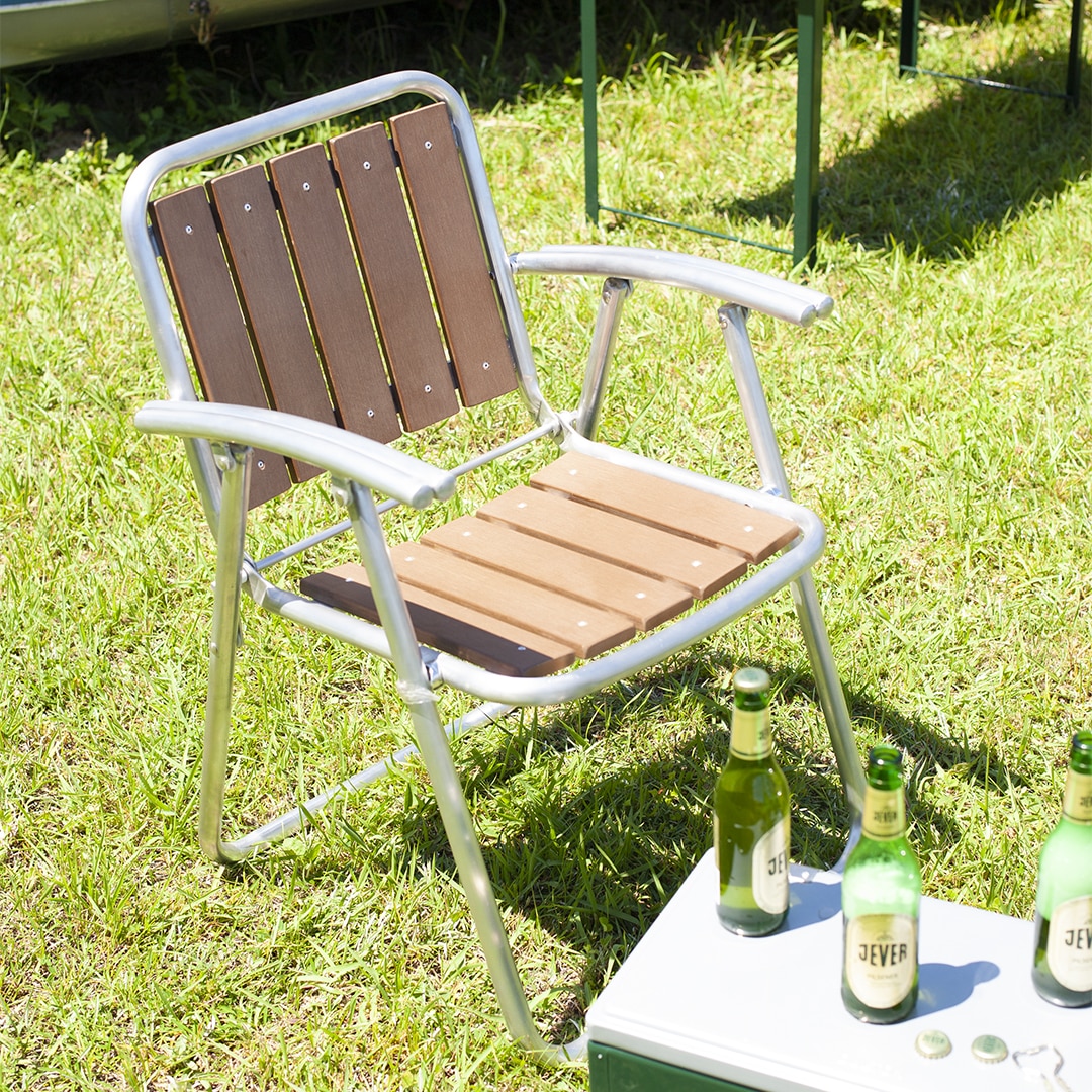 ALUMINUM FOLDING CHAIR