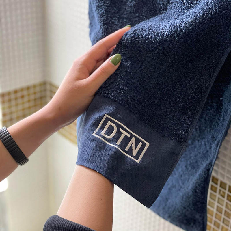 DTN FACE TOWEL NAVY