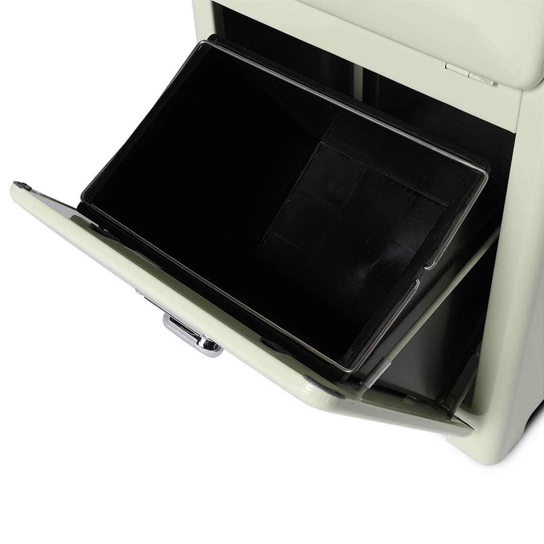 DULTON TRASHCAN DOUBLEDECKER アイボリー DULTON Trash can 