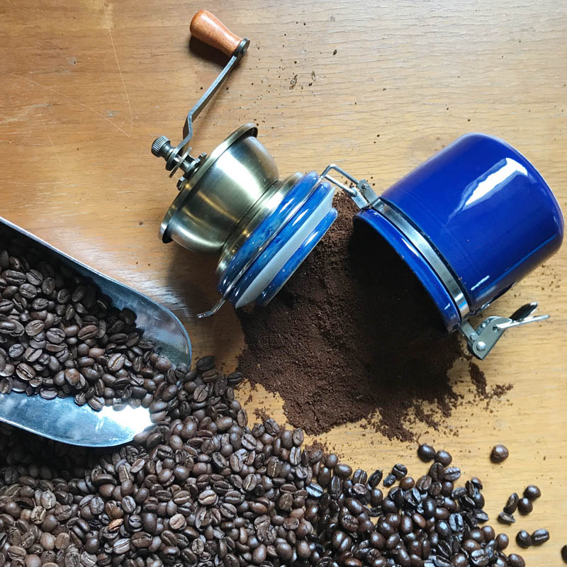 COFFEE MILL "TERRA" ABYSSAL BLUE