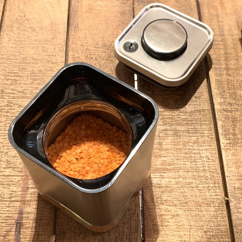 DULTON ONLINE SHOP | CUBE JAR WITH PRESS LID L(L): キッチン/ダイニング DULTON ONLINE SHOP | CUBE JAR WITH PRESS LID L(L): キッチン/ダイニング