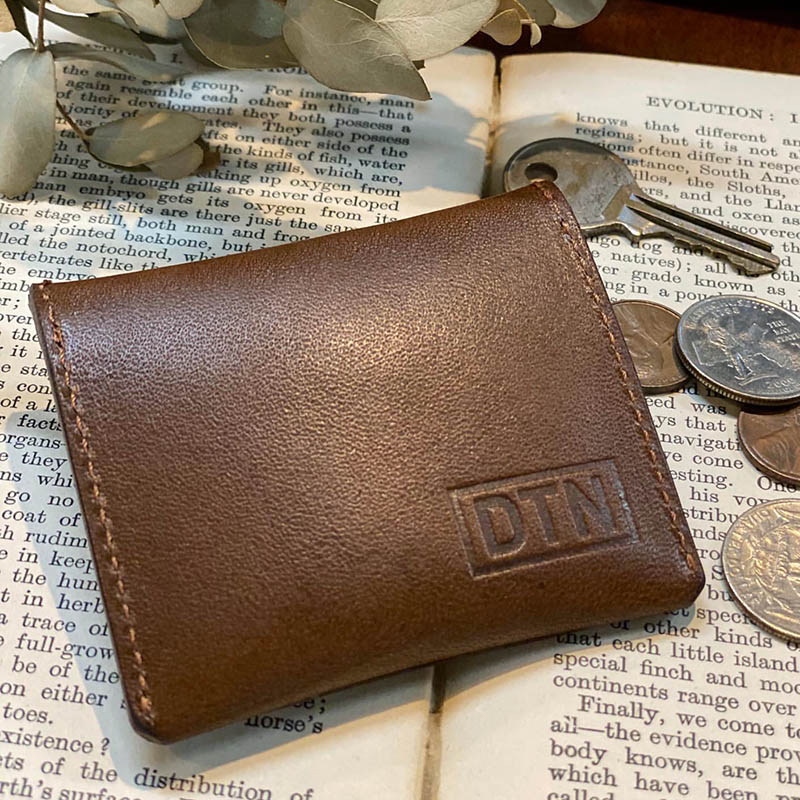 SQUARE COIN CASE D.BROWN
