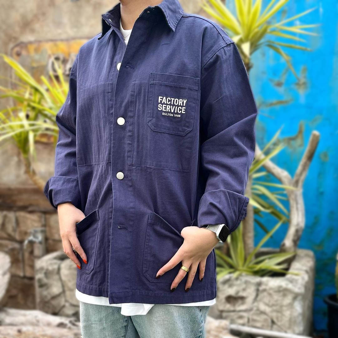 FACTORY SERVICE COVERALLS NAVY L