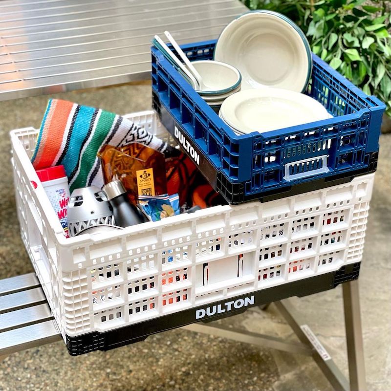 DULTON ONLINE SHOP | FOLDING MESH STORAGE 11L NAVY(11L NAVY): ハウスウェア