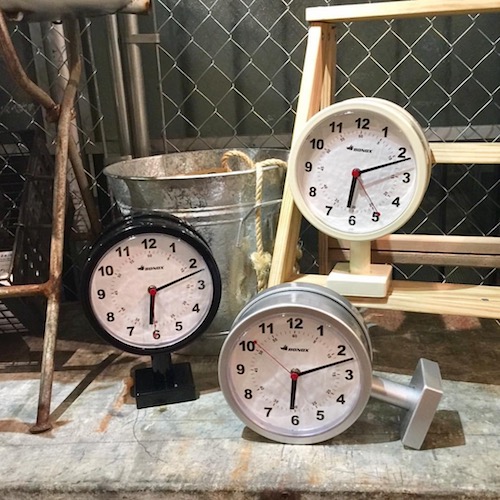 DULTON ONLINE SHOP   DOUBLE FACE CLOCK D BLACKBLACK: ハウスウェア