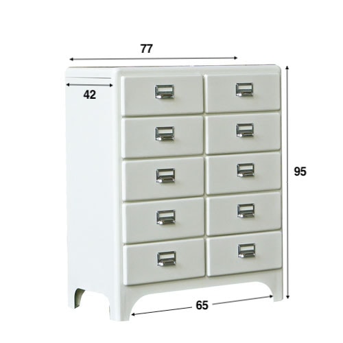 廃盤品】DULTON 2 BY 3 METAL DRAWERS IVORY farming4you.com