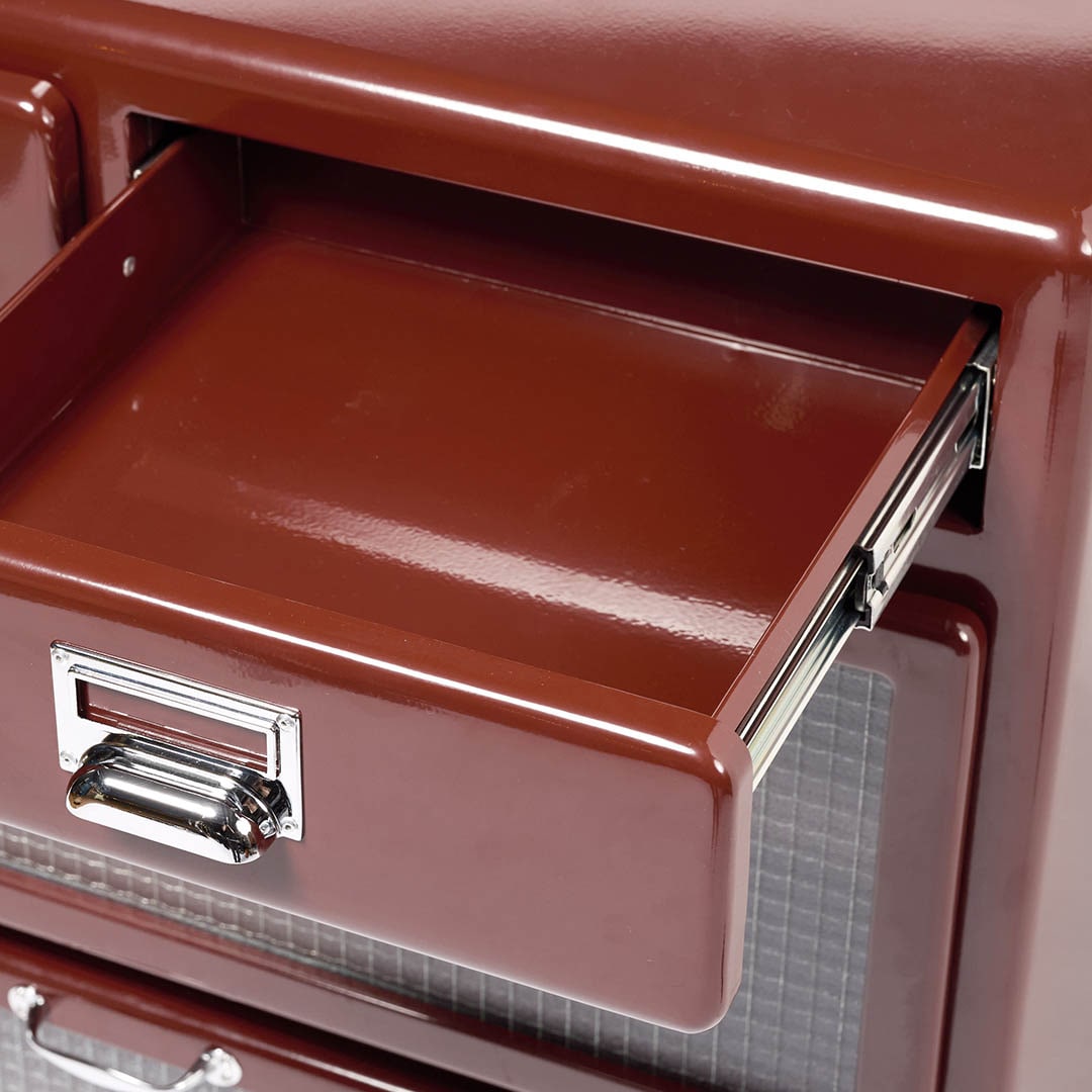 2 LAYER CABINET BRICK BROWN