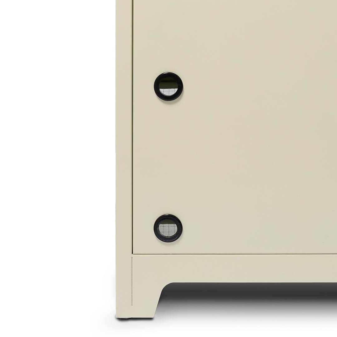 2 LAYER CABINET IVORY