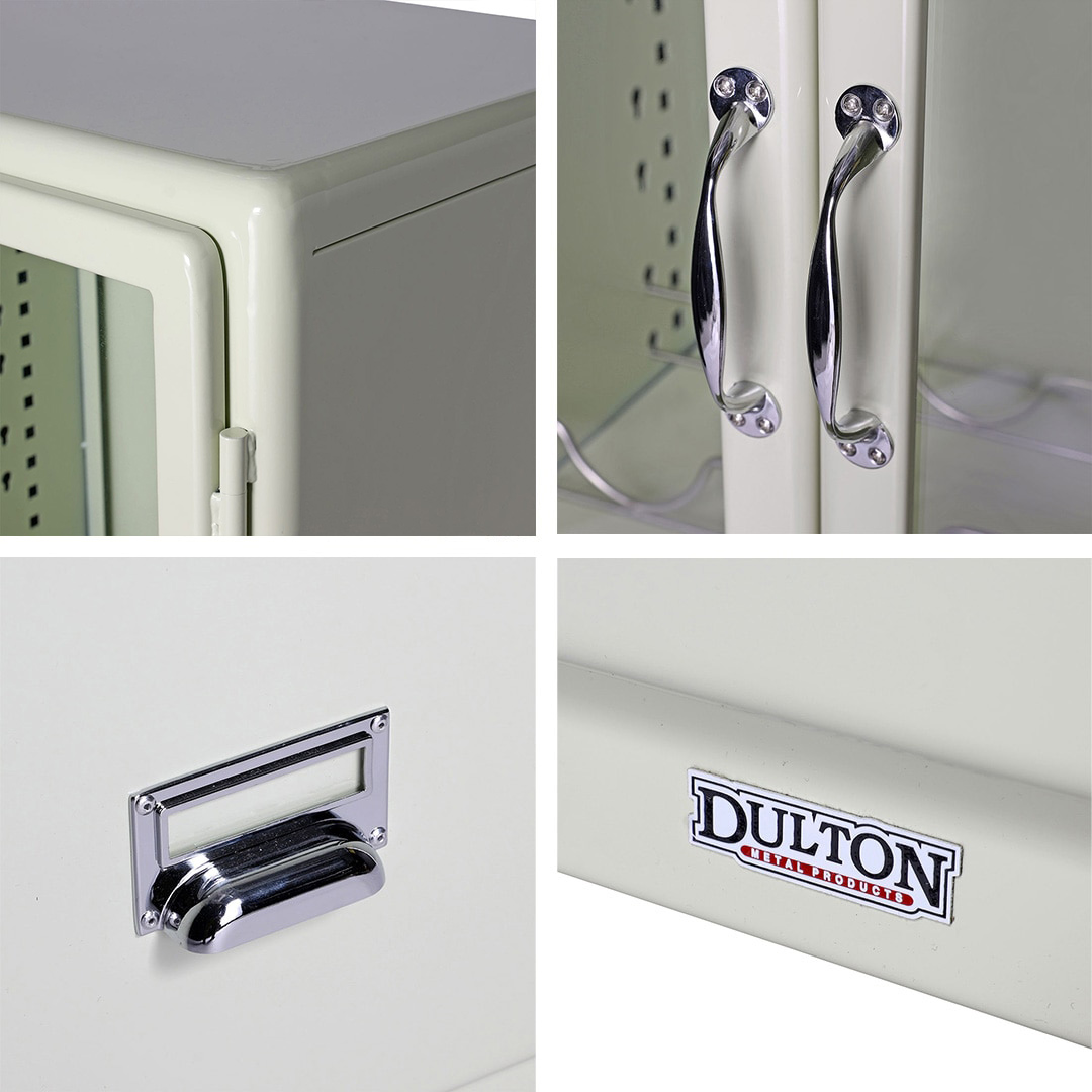 BAR STORAGE CABINET IVORY