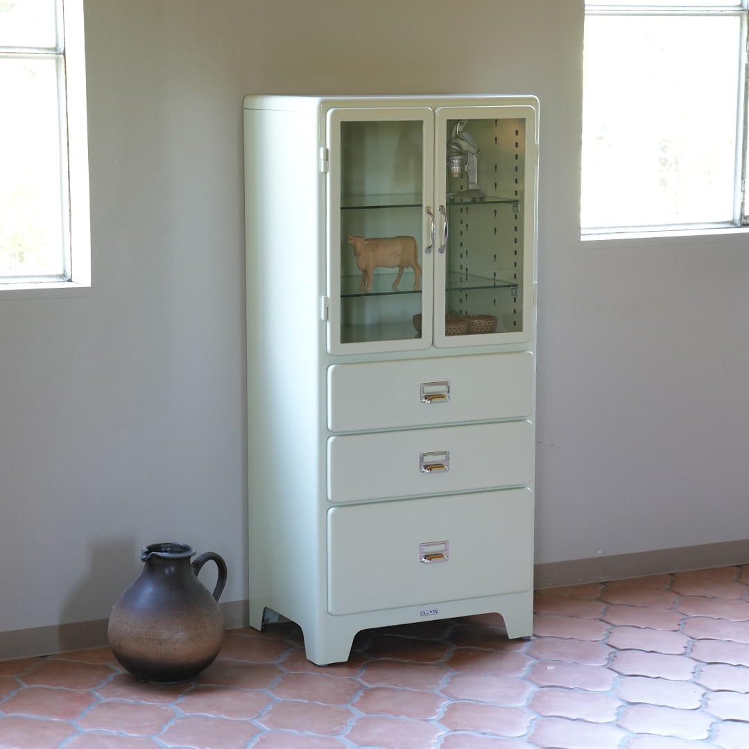 BAR STORAGE CABINET IVORY