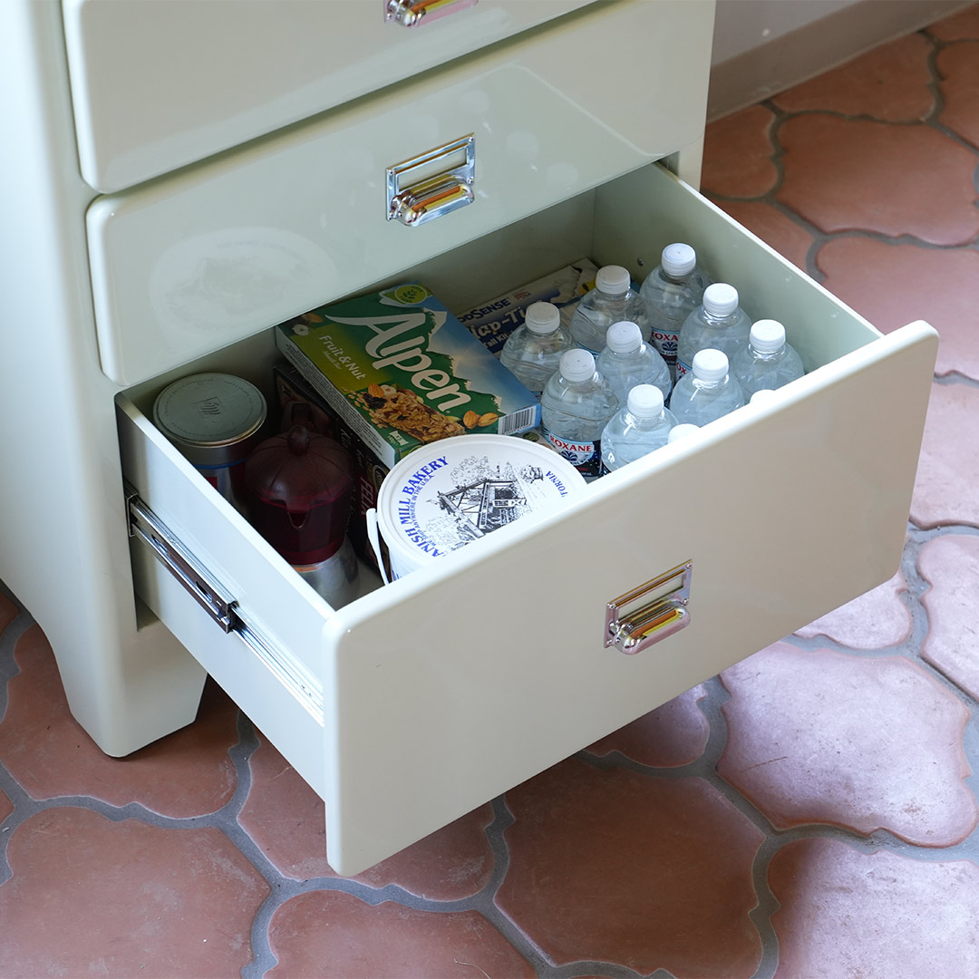 BAR STORAGE CABINET IVORY