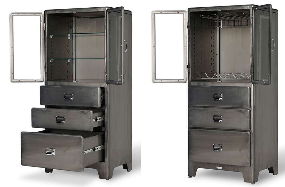 BAR STORAGE CABINET RAW