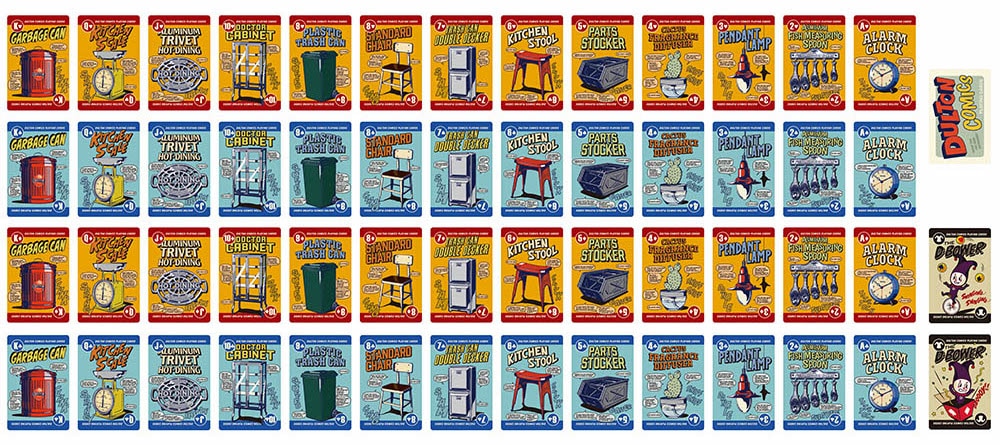 DULTON COMICS PLAYING CARDS