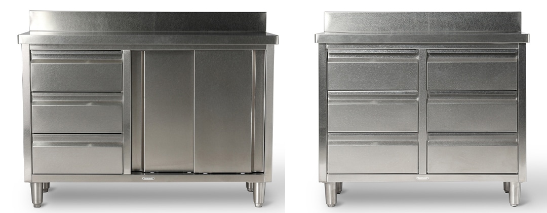 STAINLESS DRAWERS