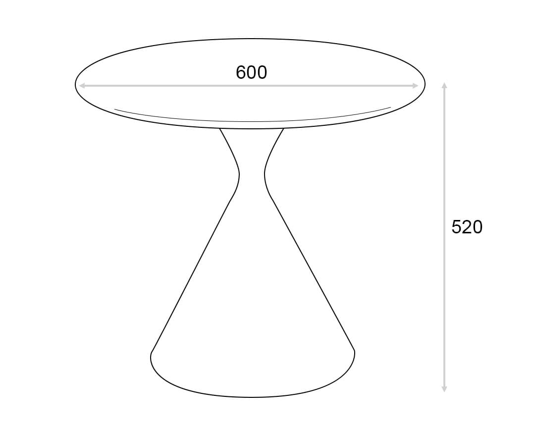 COFFEE TABLE 600