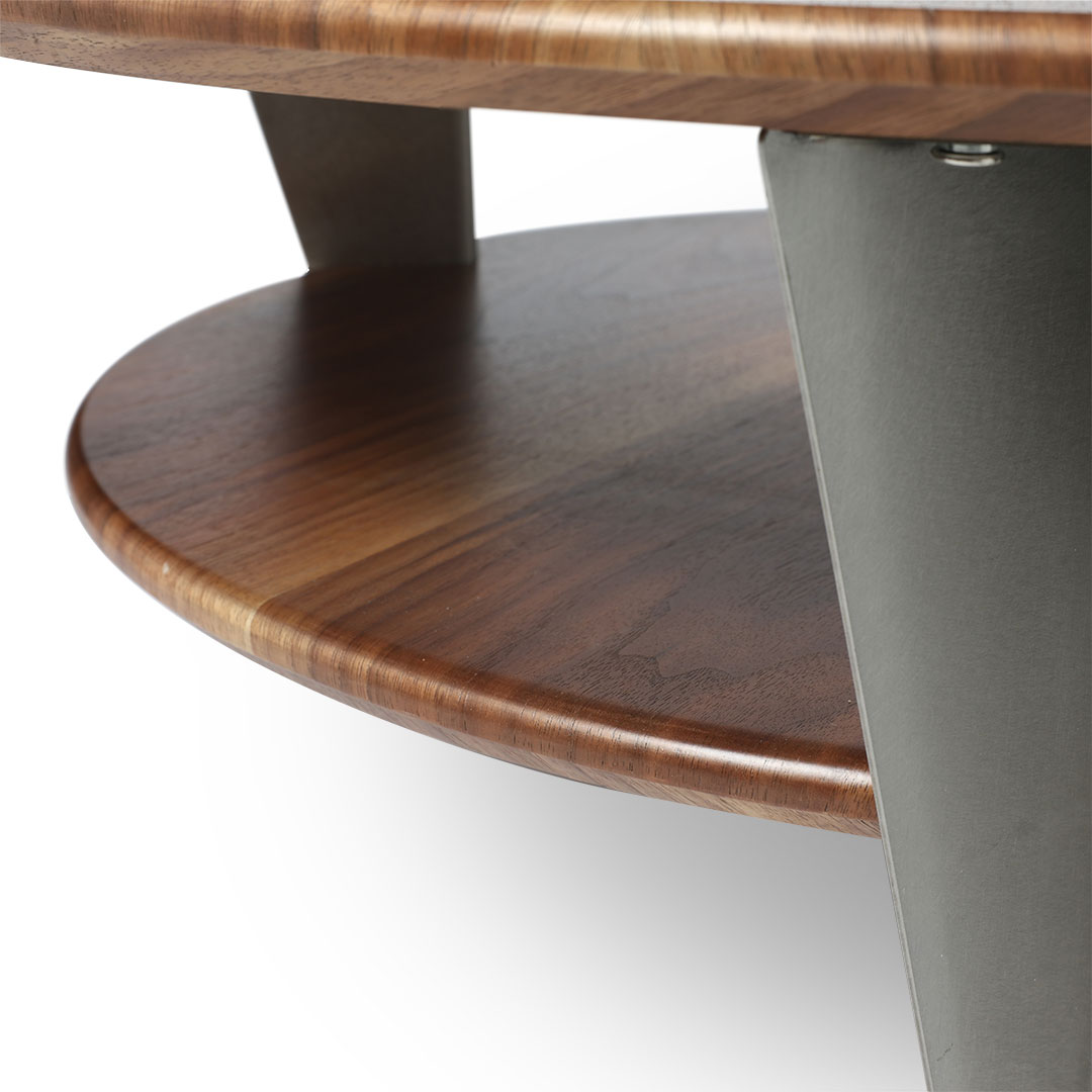 2 TIRE ROUND LOW TABLE 1000