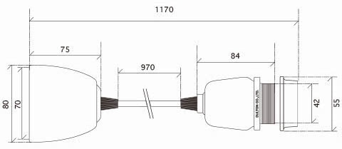 ALUMINUM SOCKET CORD