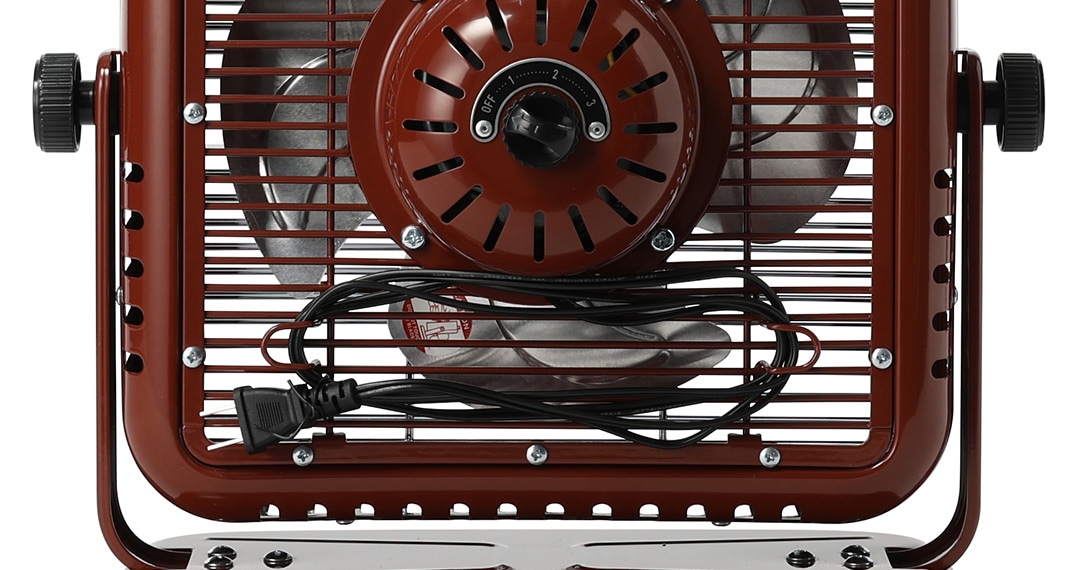 DULTON ONLINE SHOP | AIR CIRCULATOR BRICK BROWN/CHROME(BRICK BROWN