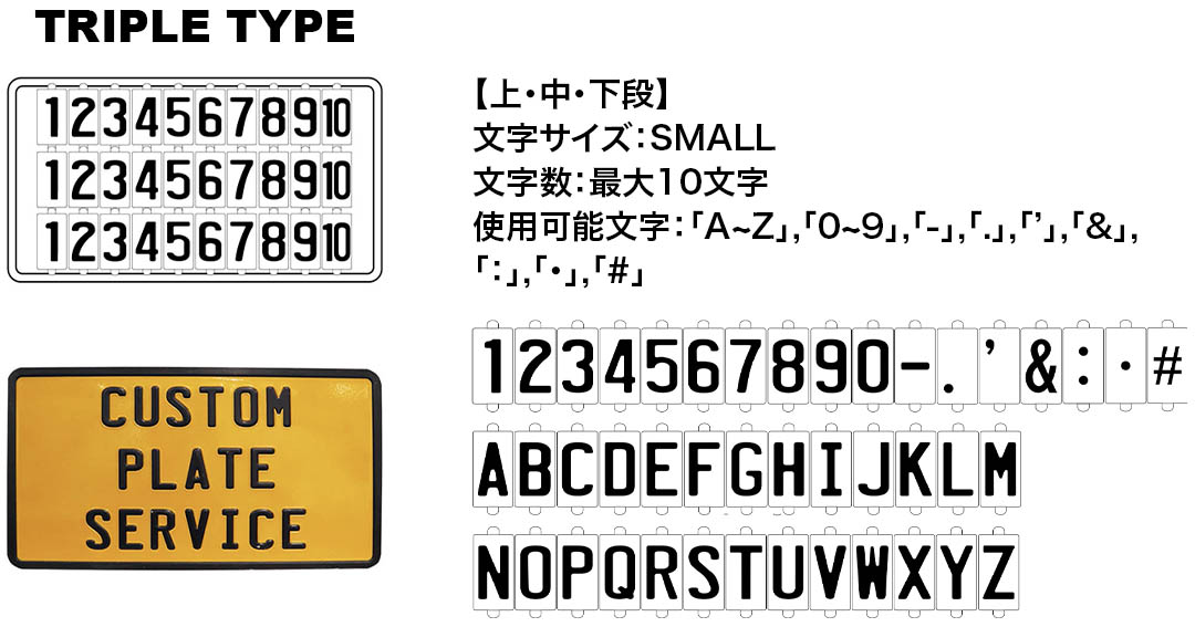 CUSTOM EMBOSS PLATE
