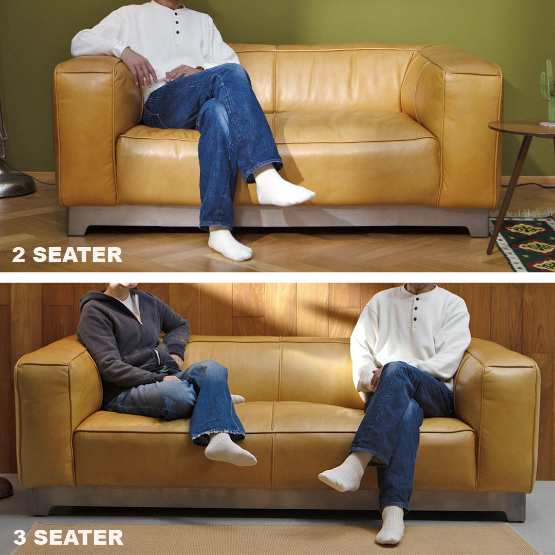 MASTER SOFA BROWN 3 SEATER