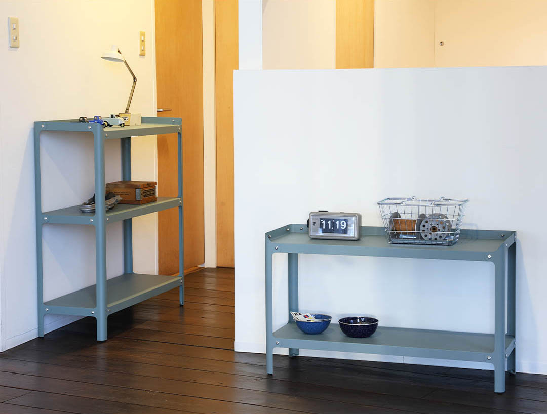 STEEL SHELF 3 LAYRES GRAY