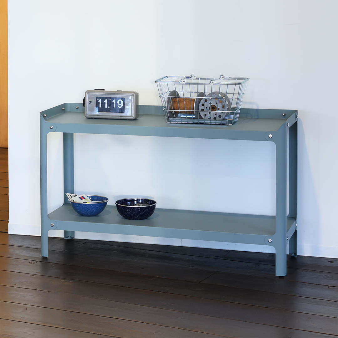 STEEL SHELF 2 LAYRES GRAY