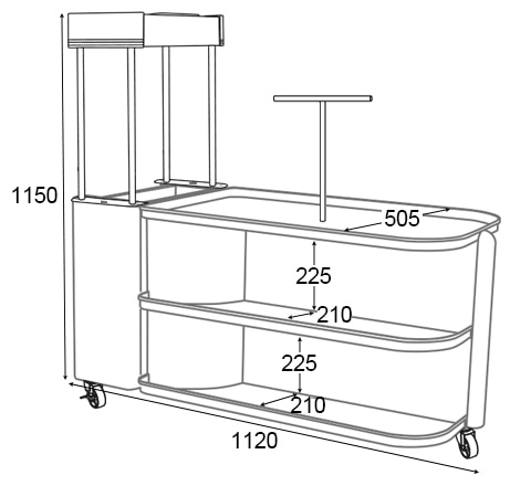 UTILITY STORE WAGON
