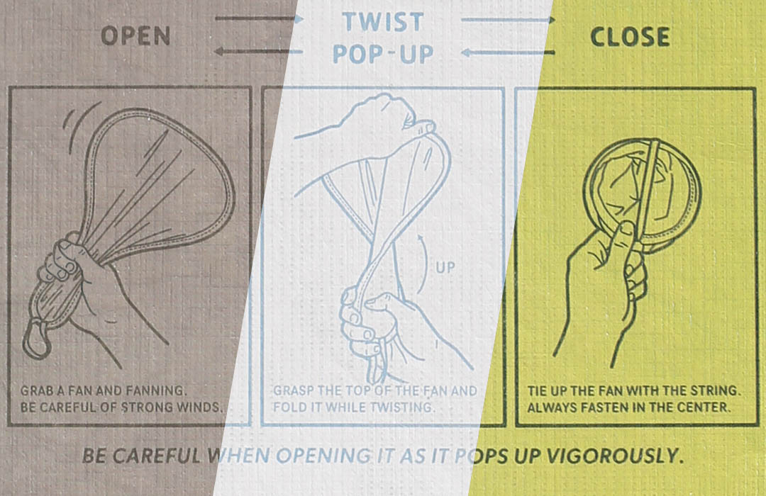 POP-UP HAND FAN