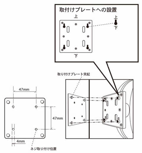 DULTON ダルトン　ダブルフェイス　S82429BK  両面時計　L 新品ダルトン