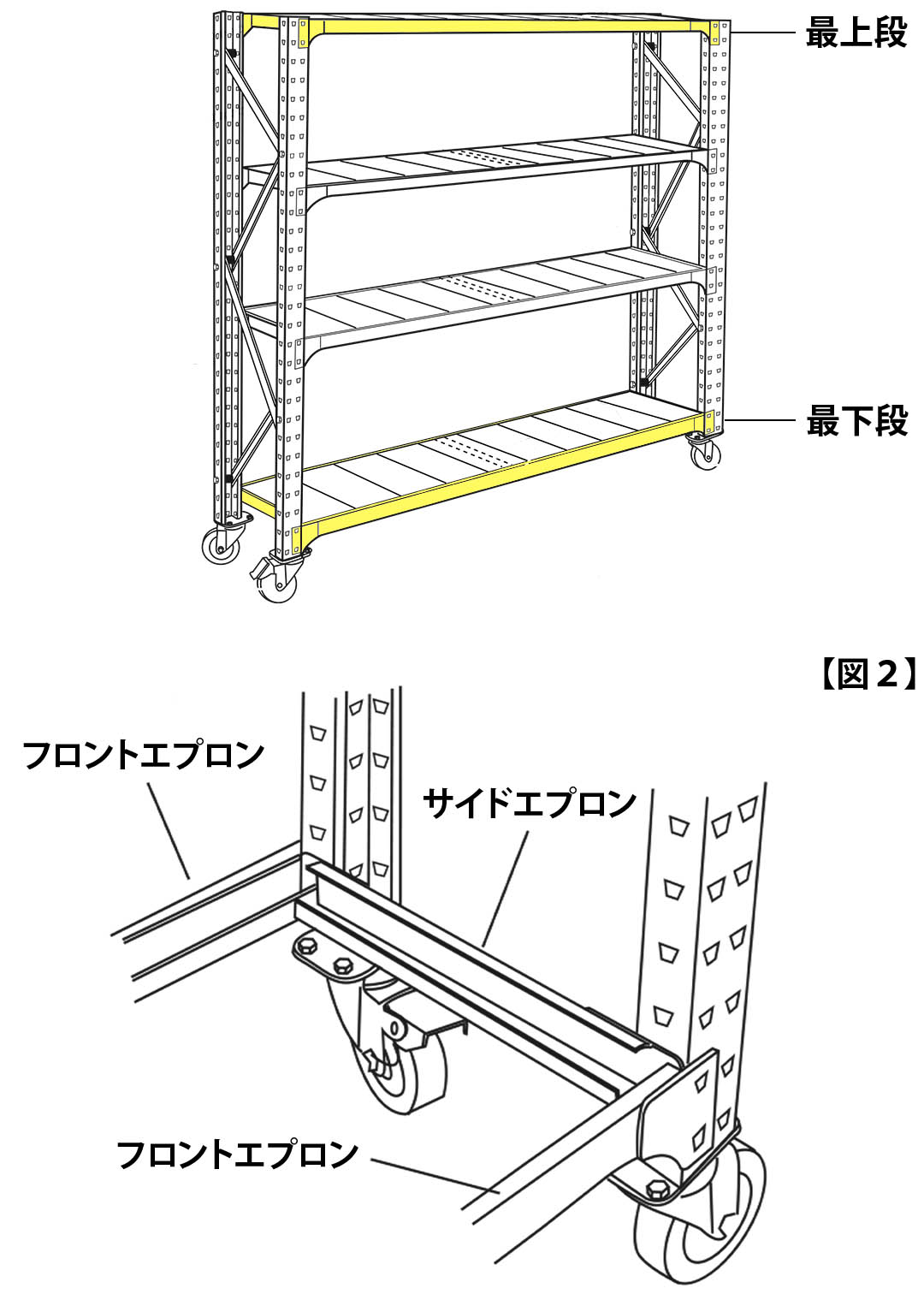 GALVANIZED SHELF