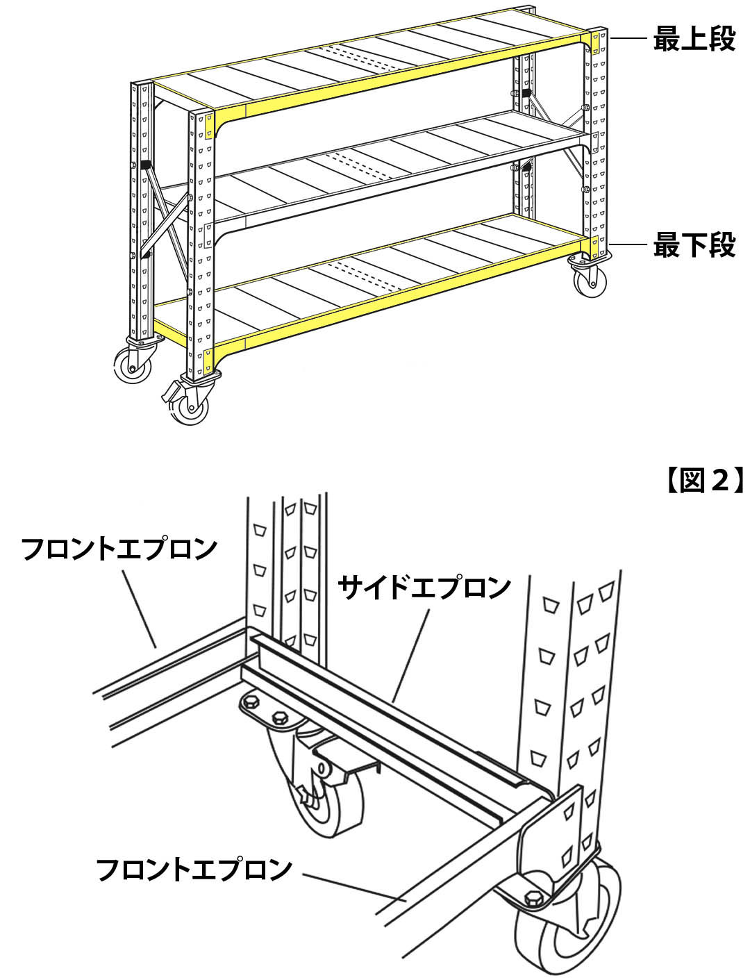 GALVANIZED SHELF