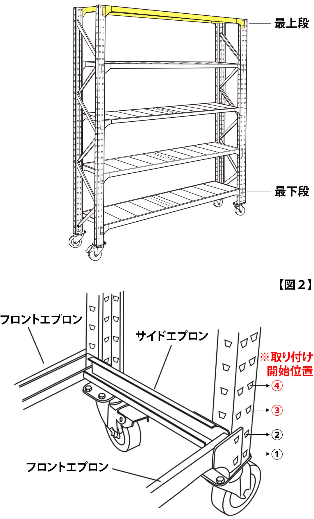 GALVANIZED SHELF