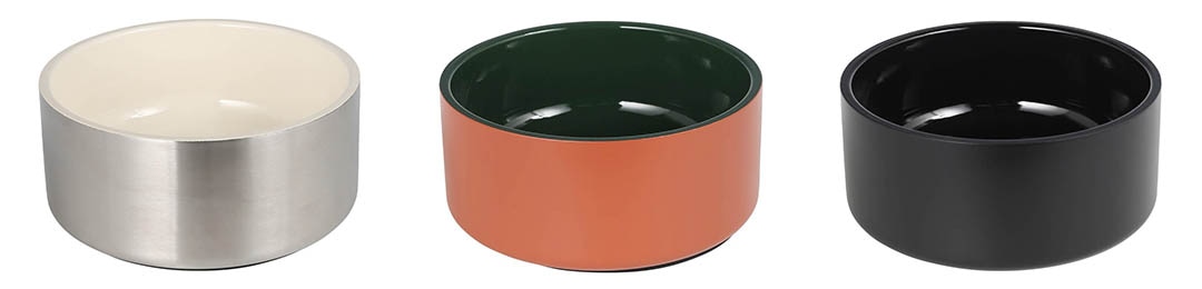 DOUBLE WALL DOG BOWL