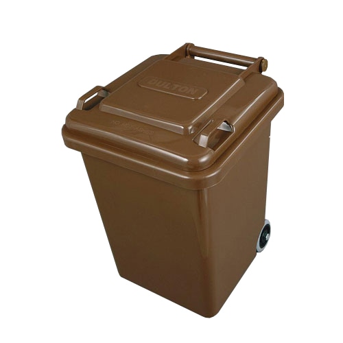 PLASTIC TRASH CAN 18L BROWN