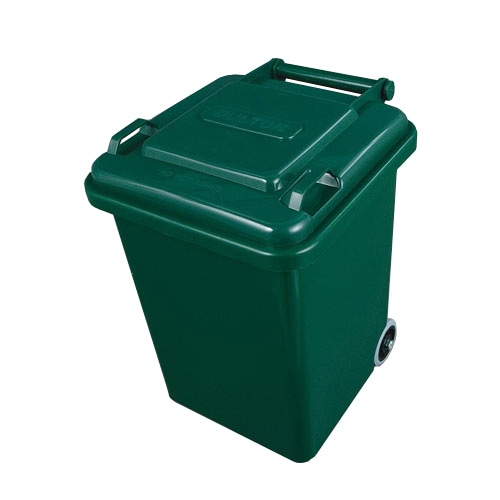 PLASTIC TRASH CAN 18L GREEN