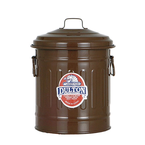 BABY GARBAGE CAN BROWN