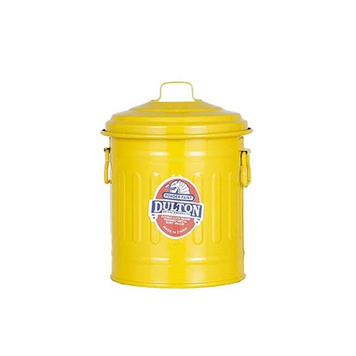 BABY GARBAGE CAN YELLOW
