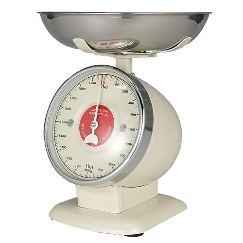 STREAM LINE KITCHEN SCALE IVORY