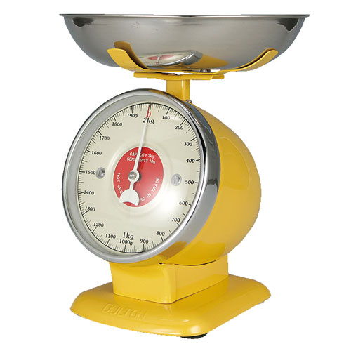 STREAM LINE KITCHEN SCALE YELLOW