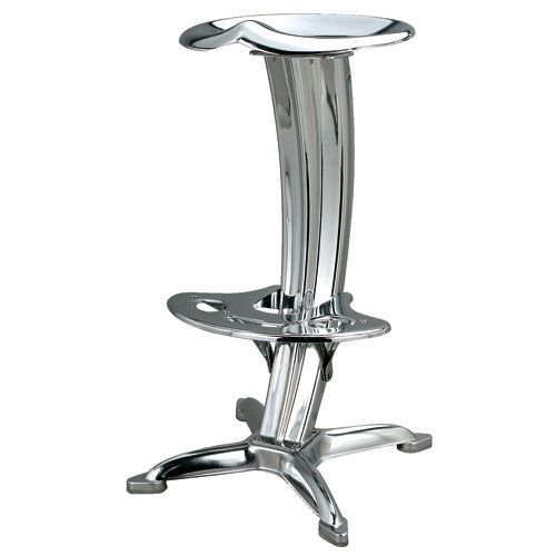 BAR STOOL ''LOTUS'' CHROME