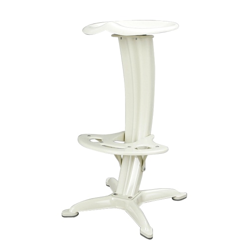 BAR STOOL ''LOTUS'' IVORY