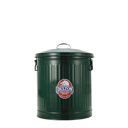 MINI GARBAGE CAN GREEN-L