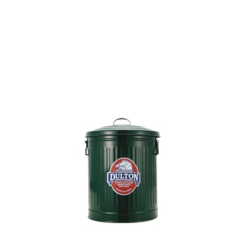 MINI GARBAGE CAN GREEN-S
