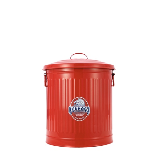 MINI GARBAGE CAN RED-L
