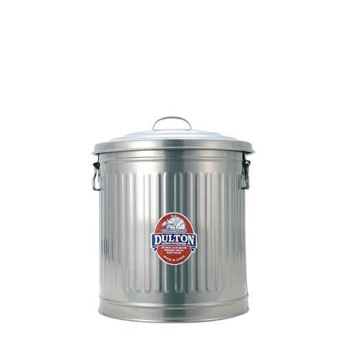 MINI GARBAGE CAN SILVER-L